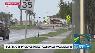 FBI investigating suspicious package at MacDill Air Force Base