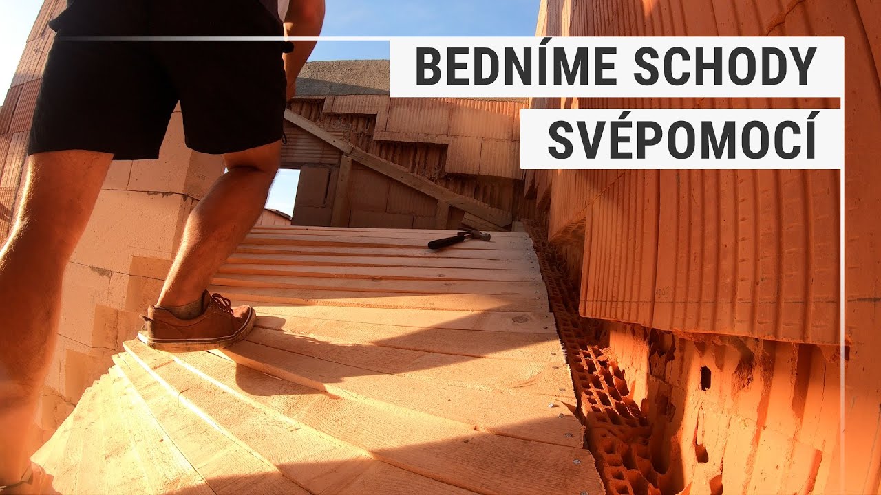 Bednění schodiště | #29 Stavba domu svépomocí