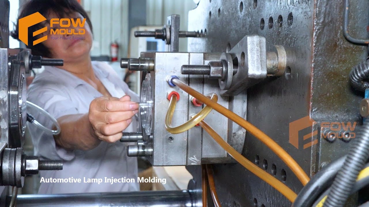 Lamp Injection Process Automotive Lamp Manufacturing With PMMA Injection Molding - YouTube