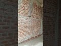 4 inch brick wall laying #construction #youtubeshorts #ytshorts #youtube #yt #shortvideo #shorts