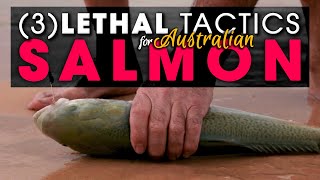 ( 3 ) LETHAL TACTICS Beach Fishing For Aussie Salmon!