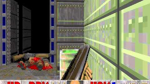 DOOM 2 Level 4 All Secrets On NIGHTMARE!