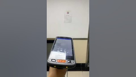 PDA Barcode Scanner PDA Handheld Android PDA 1D 2D QR Code Barcode Scanner With Nfc