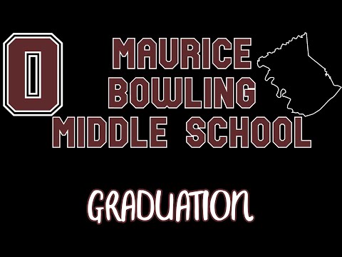 Maurice Bowling Middle School Graduation