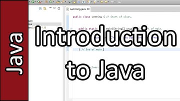 Learn Java as a First Programming Language - Java Programming Tutorial #1 (PC / Mac 2015)