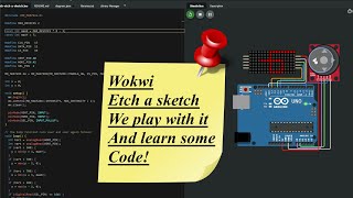 Wokwi Etch A Sketch Tutorial wokwi arduino education electronics software simulator