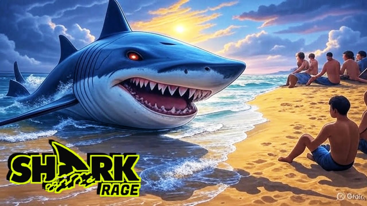 DANGEROUS SHARK ATTRACK | SHARK RAGE GAME | #GAMEPLAY #GAMES - YouTube