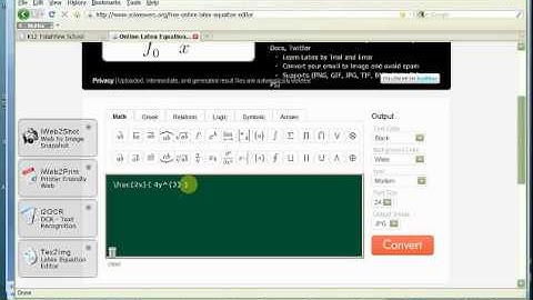How to Use the Online Equation Editor a.avi