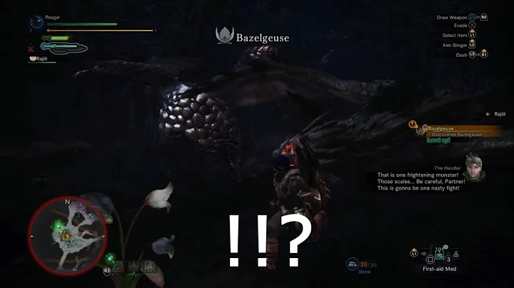 My First Encounter With Bazelgeuse (Solo, Low-Rank Weapon)