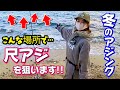 【アジング】尺アジ狙い!! サーフでこの仕掛けを投げてみました♪