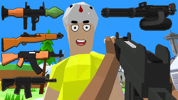 Dude Theft Wars All POWERFUL Weapons Full Unlocked Android Gameplay Walkthrough Part 190