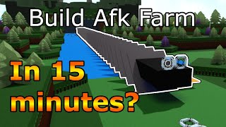 Perfect AFK Farm, but Build in Extremely Short Time! Build A Boat For Treasure screenshot 1