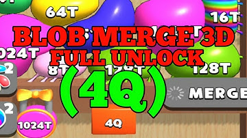 BLOB MERGE 3D - FULL UNLOCK 4Q