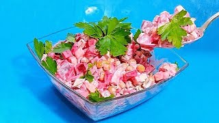 Салат «Минутка» - намного круче Оливье и Шубы. НУ, оОЧЕНЬ ВКУСНЫЙ!!! Вкусно - Пальчики оближешь