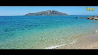 Αττική - Η Πανέμορφη Διπλή, Κυκλαδίτικη Παραλία, Σε 60΄ Από Αθήνα - ΚΑΠΕ - Λεγραινά - Σούνιο -  4k