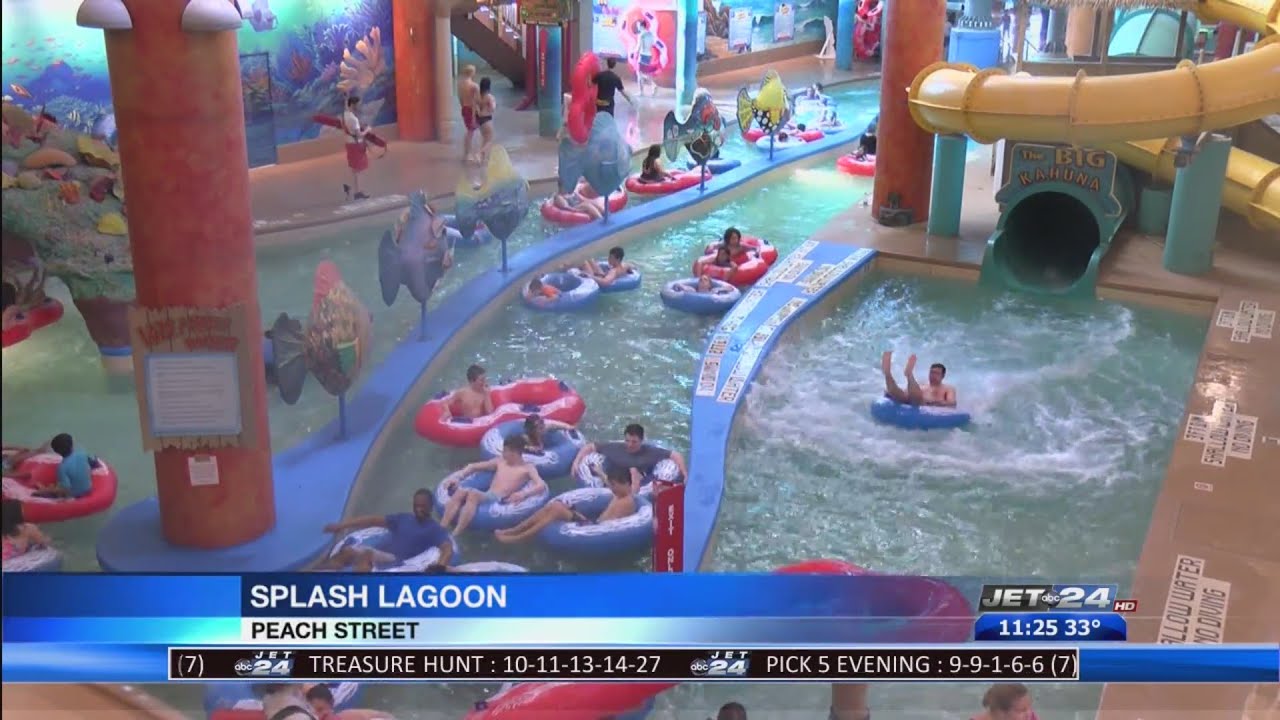 Dozens of students spend Presidents Day at Splash Lagoon YouTube