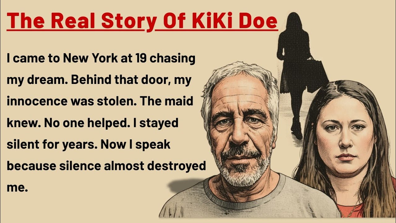 Kiki Doe's Real Story 🌟 Epstien's Survivor ✅ Learn English Through History 