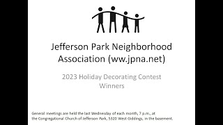 JPNA 2023 Holiday Decorating Contest