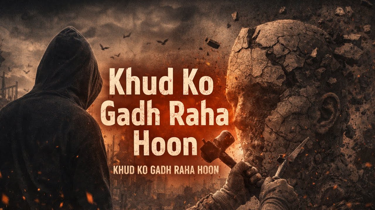 Khud Ko Gadh Raha Hoon 🔥 | Hindi Rap | Self Growth Journey | 2026