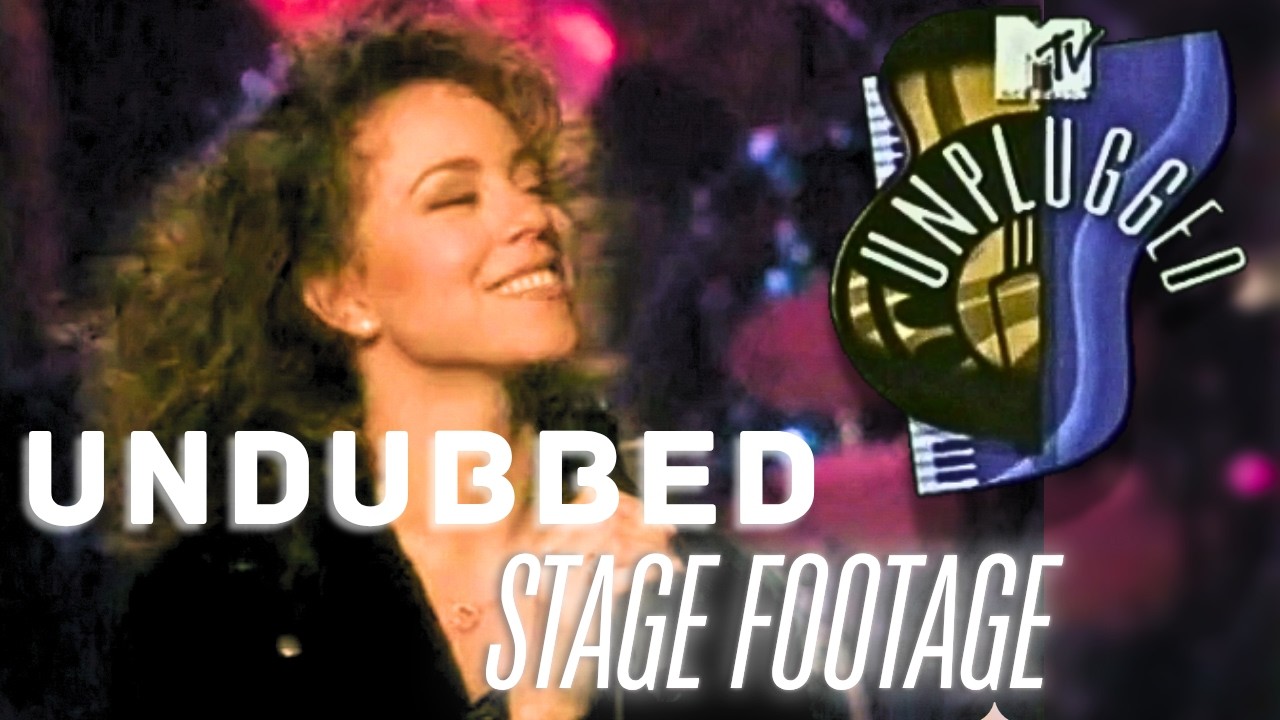 Mariah Carey - MTV Unplugged (Undubbed Stage Footage, 1992) - YouTube