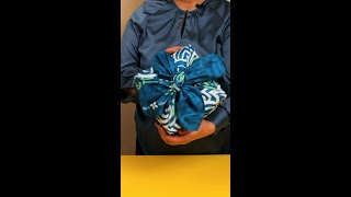 Easy Furoshiki Wrapping Using Hanabira Tsutsumi