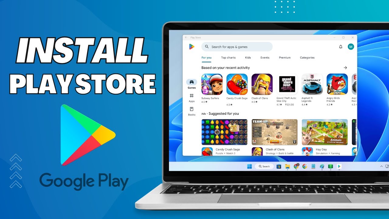 Como Instalar APPS ANDROID no WINDOWS (PLAY STORE para PC) 