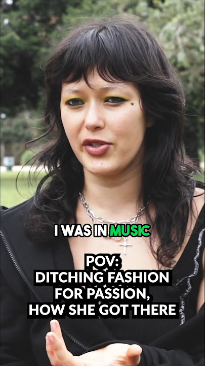 Ditching fashion for passion, how @acidfairy got there. #passion #music #shorts