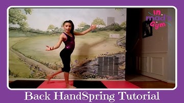Back HandSpring Tutorial | In Mad
