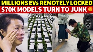 Millions of China’s EVs Could Be Remotely Locked by Manufacturers, $70K Luxury Models Turn to Junk