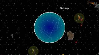 gamemaker7 Asteroids AI gameplay video