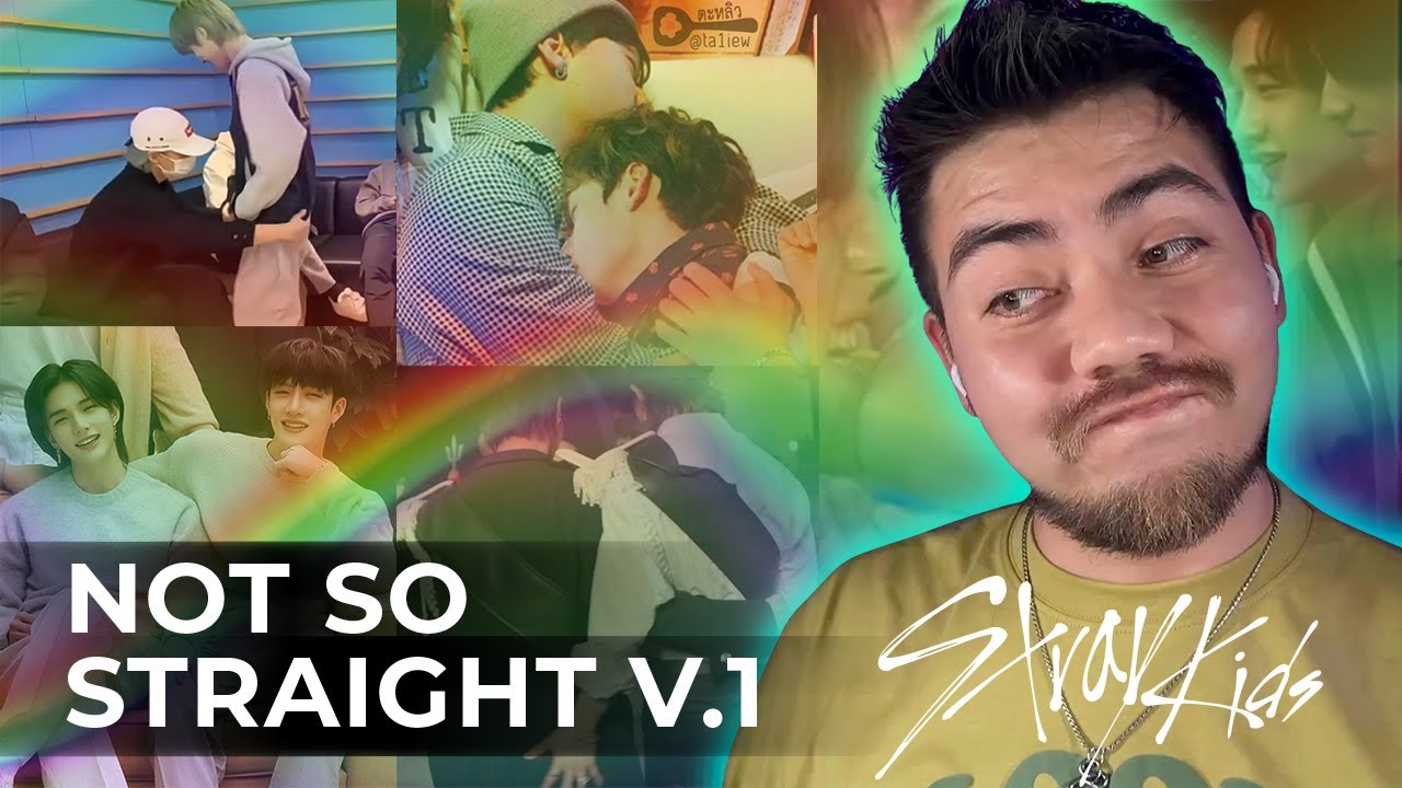 STRAY KIDS GAY MOMENTS V.1 | Reaccionando por primera vez a sus momentos menos hetero