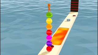 Stack Rider ☀️🔥👩‍❤️‍👨 All Levels Gameplay Walkthrough Android, iOS (Episode 65) screenshot 1