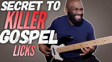 Secret Scale that Gospel Players use!!! | Gospel Bass Lick | Daric Bennett