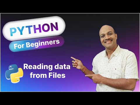 12.3 Reading data from files | File Handling | Python