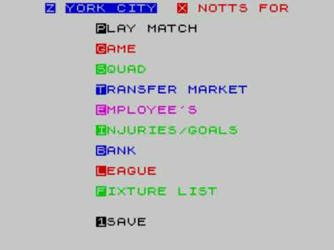 Wideo: ZX Spectrum Management Sim Series Football Director Powraca