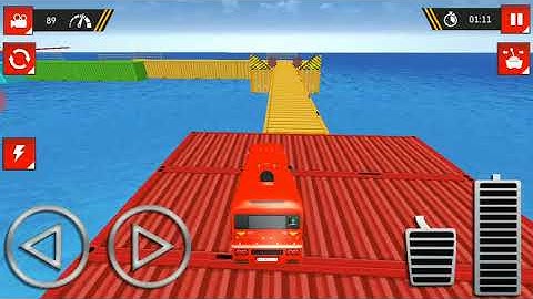 Impossible Bus Stunt Driving । Android Gameplay । Bus Games । Best Android Games । Car Games । Bus ।