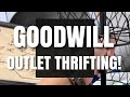 GOODWILL OUTLET BINS THRIFTING! Thrift With Me & Haul! Thrifting for Home Decor, Vintage, Resale!