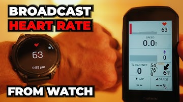 Garmin Fenix 8 Hack: Send Wrist Heart Rate to Your Bike Computer! 🚀🔥