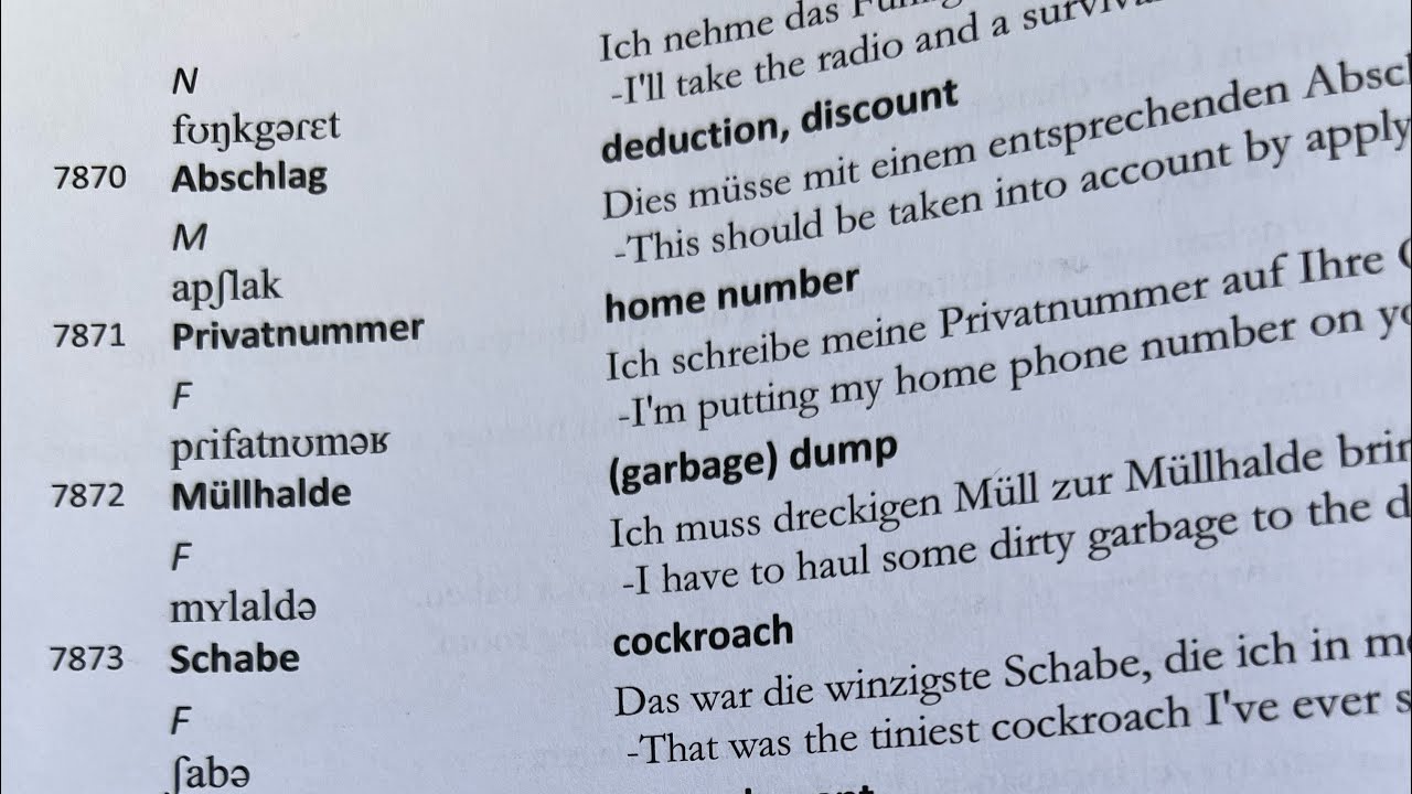 16 Commonly Used German Words | Master Vocabulary | #23 - YouTube