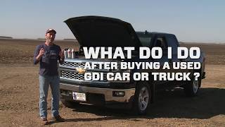 Buying a used GDI (Gasoline Direct Injection) car or truck  What to do about the intake valves