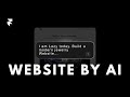 Building a Website with AI in Framer