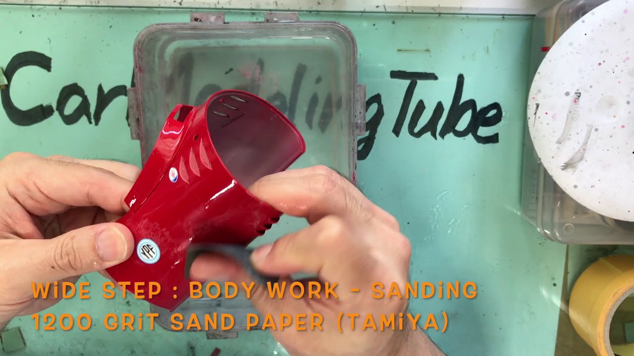 Building MFH 1/12 Maserati 250F 1957 Argentine GP Fangio : Body Work - Decals & Clear Coat