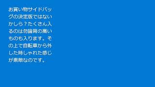 ターンビッグマウスパニア　サイドバッグ
