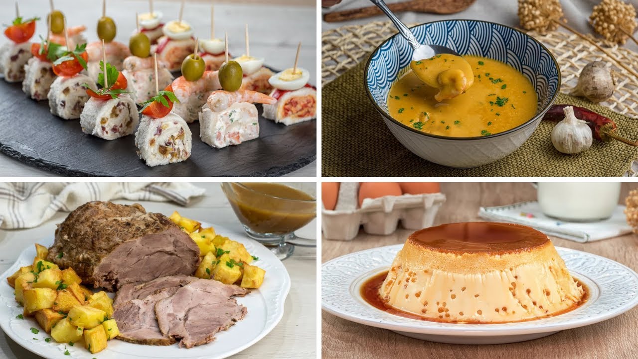 Menú completo de Navidad fácil y delicioso
