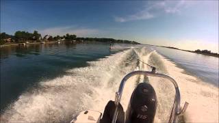 Memorial Day Ski at Wrightsville Beach Intercoastal Waterway
