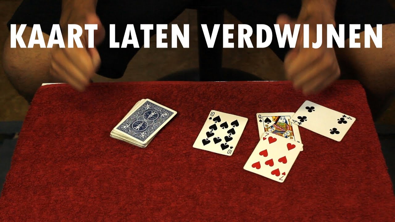 DE KAART LATEN VERDWIJNEN TRUC MET UITLEG!