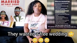 Married at First Sight: Prince has an Actual wife Esethu Stand Up| Obren is a Criminal and what