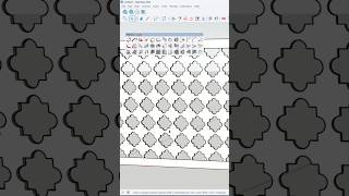 Learn how to make Perforated Grill in Sketchup using Plugin| #sketchuptutorial #3d #shorts #tutorial