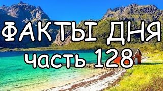 ФАКТЫ ДНЯ. Интересная информация для Вашего ума (Часть 128)