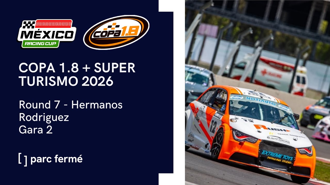 Mexico Racing Cup 2026 – Copa 1.8  | Round 7: Hermanos Rodriguez – Gara 2